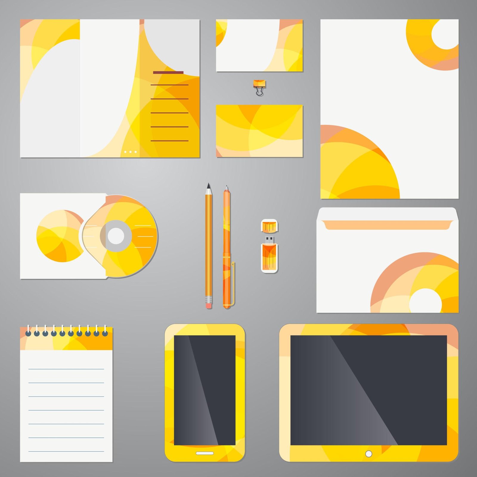 consistent brand identity design across business materials